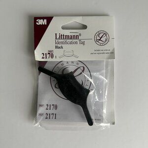 3M Littmann Stethoscope Identification Tag - Black